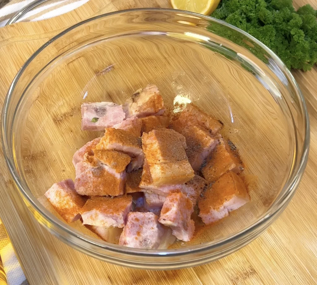 Ceviche de chicharrón